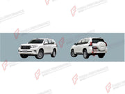 BODY KIT for TOYOTA LAND CRUISER PRADO 150 FACELIFT 2017 - 2024 FORZA PERFORMANCE custom fit TRD Style

Set includes:
Headlights
Headlight Covers
Tail Lights
Tail Light Covers
Fog Lights
Fog Lights Covers
Front Grille
Side Steps

Material: Plastic

NOTE: Professional installation is required.
