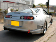 BODY KIT for TOYOTA SUPRA IV A80 1993 - 2002
Set includes:

Front Bumper
Side Skirts
Rear Aprons
Material: FRP

NOTE: Professional installation is required