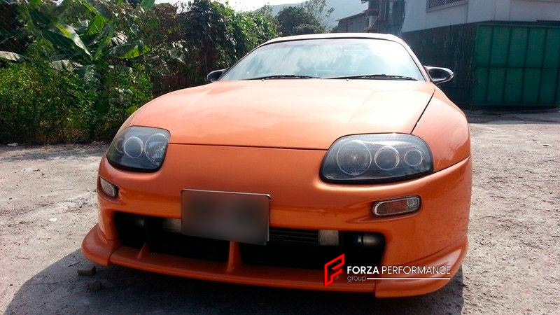 BODY KIT for TOYOTA SUPRA JZA80 3000GT TR STYLE

Set includes:
Front Bumper
Rear Bumper
Side Skirt
Front Fender
Rear Fender

Material: 