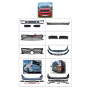 BODY KIT for Volkswagen Multivan T5.1 2010 - 2015
Set includes:

Front Lip
Front Bumper Assembly
Front Grille
Rear Bumper Assembly
Material: Plastic

NOTE: Professional installation is required.