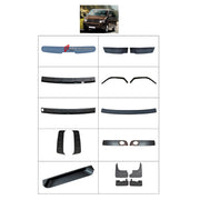 BODY KIT for Volkswagen Multivan T5.1 2010 - 2015
Set includes:

Roof Spoiler
Mud Flaps
Rear Bumper Assembly
Material: Plastic

NOTE: Professional installation is required.