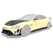 CARBON BODY KIT for XIAOMI SU7 2024+

Set includes:

Front Lip

Front Bumper Trims
Hood/Bonnet
Side Mirror Covers
Side Skirts

Rear Spoiler
Rear Diffuser

Material: Carbon Fiber

Note: Professional installation is required.