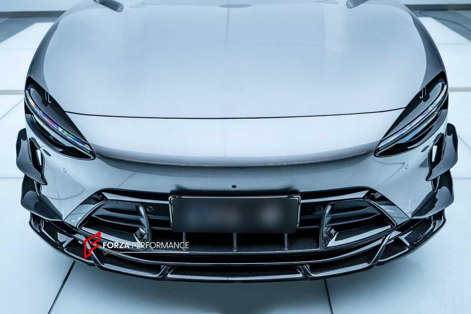 DRY CARBON BODY KIT for XIAOMI YU7 2025+

Set includes:
Front Lip
Front Bumper Canards
Rear Diffuser

Material: Dry Carbon

NOTE: Professional installation is required.