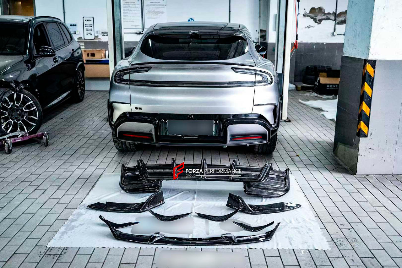 DRY CARBON BODY KIT for XIAOMI YU7 2025+

Set includes:
Front Lip
Front Bumper Canards
Rear Diffuser

Material: Dry Carbon

NOTE: Professional installation is required.