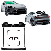 BODY KIT for XIAOMI YU7 2025+ FORZA PERFORMANCE custom fit XIAOMI YU7 YOFER
Set includes:

Front Bumper
Front Bumper Vents
Side Skirts
Roof Spoiler
Rear Bumper Vents
Rear Bumper
Material: Plastic

NOTE: Professional installation is required.