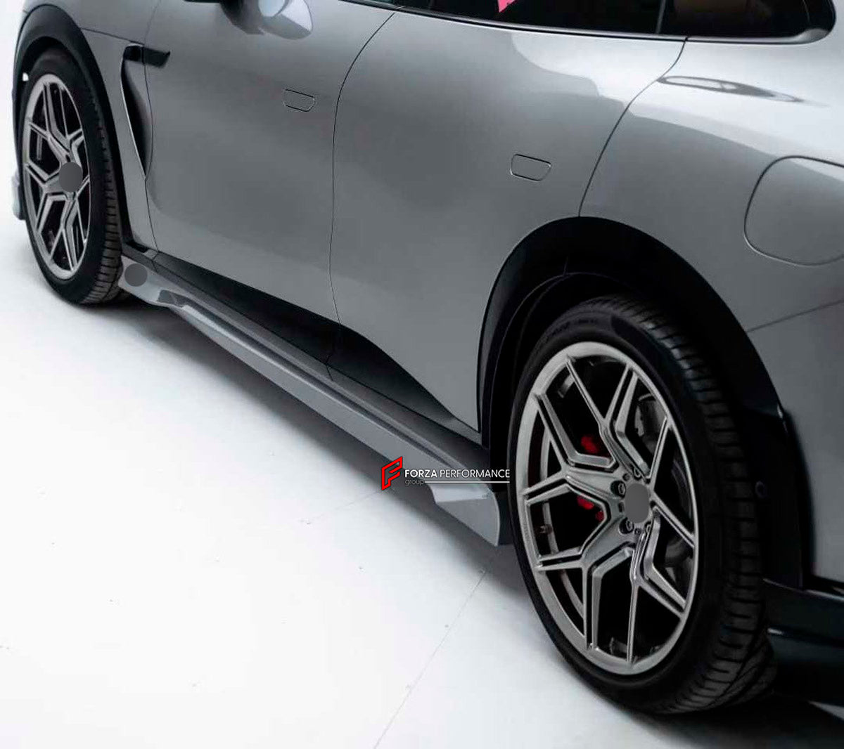 BODY KIT for XIAOMI YU7 2025+ FORZA PERFORMANCE custom fit XIAOMI YU7 YOFER
Set includes:

Front Bumper
Front Bumper Vents
Side Skirts
Roof Spoiler
Rear Bumper Vents
Rear Bumper
Material: Plastic

NOTE: Professional installation is required.