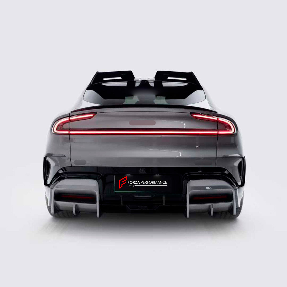 BODY KIT for XIAOMI YU7 2025+ FORZA PERFORMANCE custom fit XIAOMI YU7 YOFER
Set includes:

Front Bumper
Front Bumper Vents
Side Skirts
Roof Spoiler
Rear Bumper Vents
Rear Bumper
Material: Plastic

NOTE: Professional installation is required.