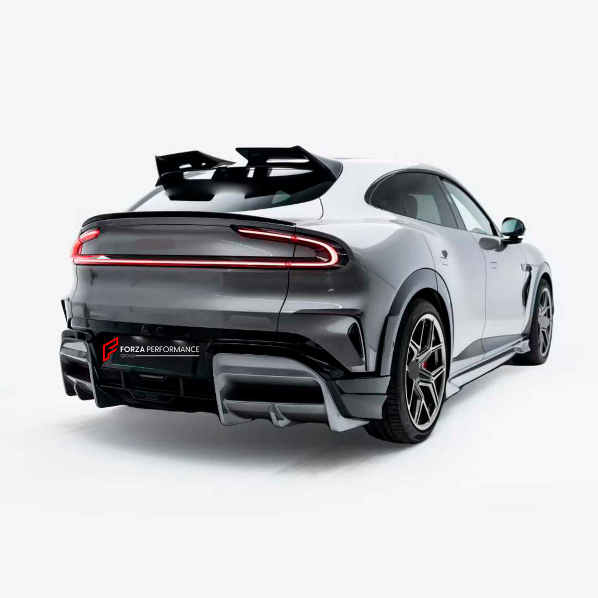 BODY KIT for XIAOMI YU7 2025+ FORZA PERFORMANCE custom fit XIAOMI YU7 YOFER
Set includes:

Front Bumper
Front Bumper Vents
Side Skirts
Roof Spoiler
Rear Bumper Vents
Rear Bumper
Material: Plastic

NOTE: Professional installation is required.