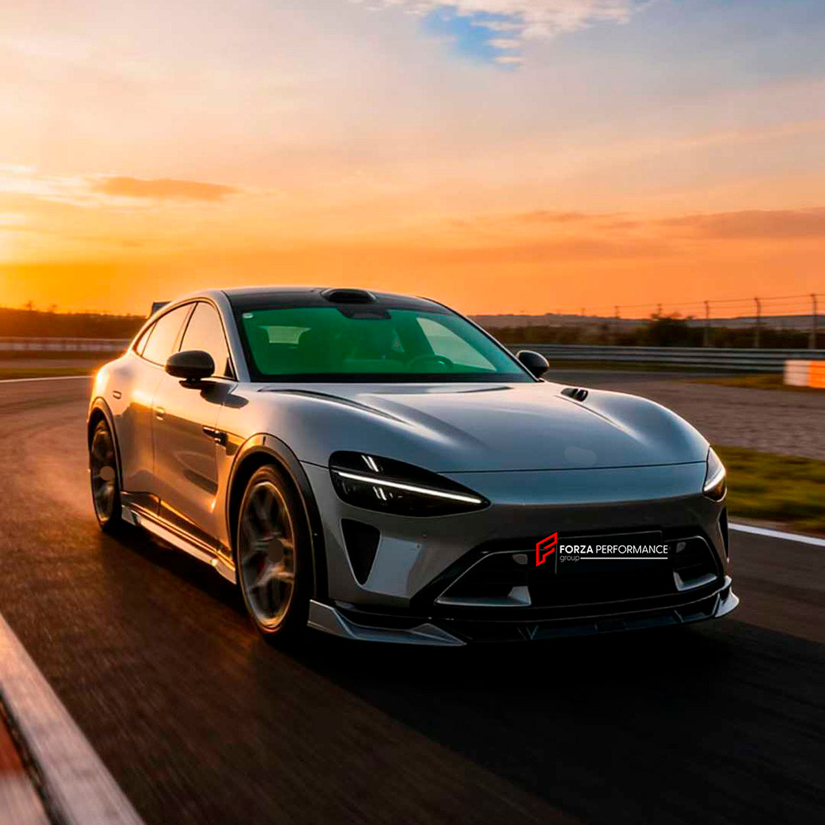 BODY KIT for XIAOMI YU7 2025+ FORZA PERFORMANCE custom fit XIAOMI YU7 YOFER
Set includes:

Front Bumper
Front Bumper Vents
Side Skirts
Roof Spoiler
Rear Bumper Vents
Rear Bumper
Material: Plastic

NOTE: Professional installation is required.