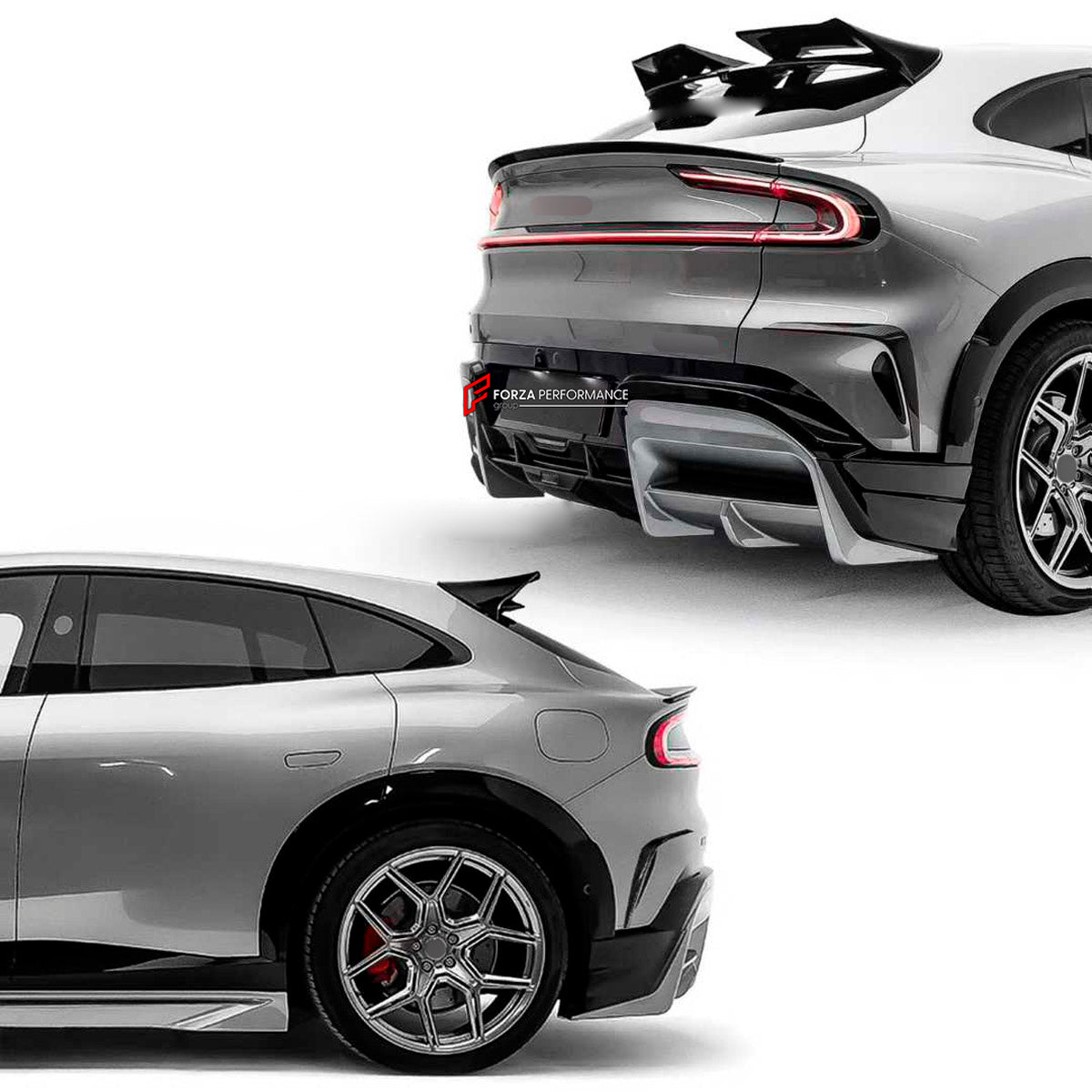 BODY KIT for XIAOMI YU7 2025+ FORZA PERFORMANCE custom fit XIAOMI YU7 YOFER
Set includes:

Front Bumper
Front Bumper Vents
Side Skirts
Roof Spoiler
Rear Bumper Vents
Rear Bumper
Material: Plastic

NOTE: Professional installation is required.