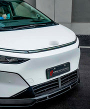 BODY KIT for XPeng X9 2023+
Set includes:

Front Lip
Front Bumper Vents
Front Grille
Side Skirts
Rear Diffuser
Material: Plastic

NOTE: Professional installation is required.