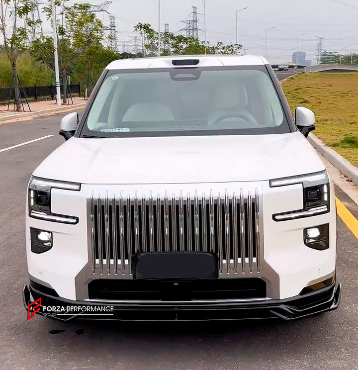 BODY KIT for ZEEKR 9X 2025+

Set includes:
Front Lip

Side Skirts
Rear Diffuser


Material: Plastic

NOTE: Professional installation is required.