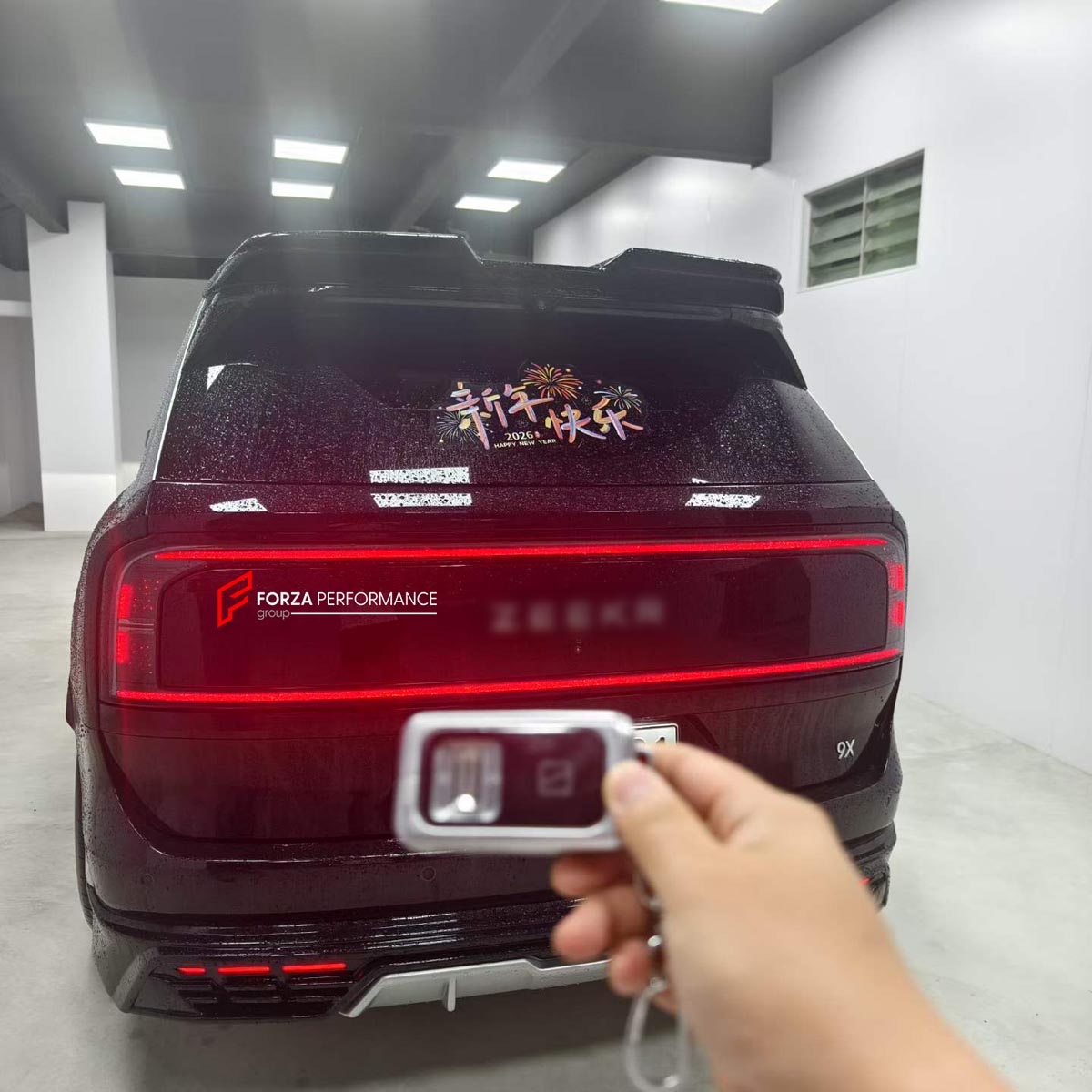 WIDE BODY KIT for Zeekr 9X 2025+
Set includes:

Front Lip
Front Bumper Side Trims
Headlights Covers
Hood Scoop
Front Fender Flares
Side Skirts
Rear Fender Flares
Roof Spoiler
Trunk Spoiler
Rear Diffuser
Material: Plastic PP
Renegade RNG Design

NOTE: Professional installation is required.