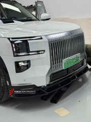 BODY KIT for ZEEKR 9X 2025+

Set includes:
Front Lip

Side Skirts
Rear Diffuser


Material: Plastic

NOTE: Professional installation is required.