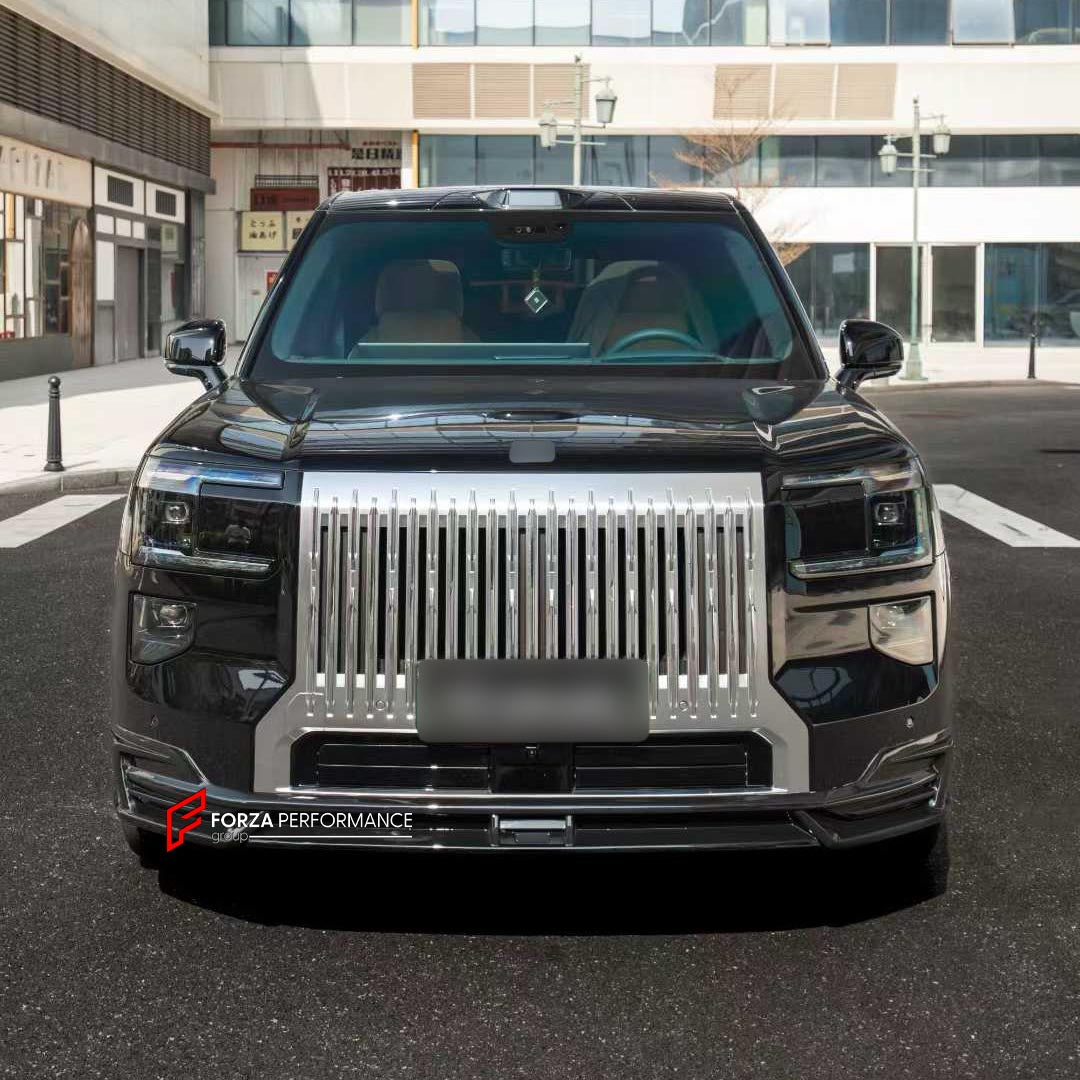 BODY KIT for ZEEKR 9X 2025+

Set includes:
Front Lip

Side Skirts
Rear Diffuser


Material: Plastic

NOTE: Professional installation is required.