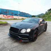 BODY KIT FOR BENTLEY CONTINENTAL GT 2011-2018

Set includes:

Front Bumper Assembly

Front Lip
Hood/Bonnet
Mirror Covers

Side Fenders
Side Fender Vents
Side Skirts
Rear Bumper Assembly
Rear Diffuser

Rear Canards
Trunk Spoiler

Material: Carbon + FRP Fiberglass

Note: Professional installation is required

CONTACT US FOR PRICING

Payment ►
Visa
Mastercard
PayPal with a credit card (add 4.4% at checkout)
Payoneer
Cryptocurrency
Shipment ►
By express DHL/UPS/TNT/FedEx
To the local international airport
Speci