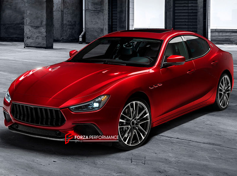 BODY KIT for MASERATI GHIBLI M157 2013 - 2020



Set includes:

Front Bumper
Front Grille

Headlights
Rear Bumper

Exhaust System

Exhaust Tips

NOTE: Professional installation is required

Why “Contact Us for Pricing”?

We don’t display fixed prices because our goal is to offer you the most competitive deal possible. Product costs often decrease over time, and by requesting a quote, you’ll receive our most up-to-date price on market.

Payment ►
Visa

Mastercard

PayPal with a credit card (add 4.4% at check