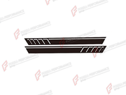 BODY SIDE DOOR STICKERS for Mercedes-Benz G-Class W464 2019 - 2024
Set includes:

Body Side Door Stickers
Material: Plastic

NOTE: Professional installation is required.