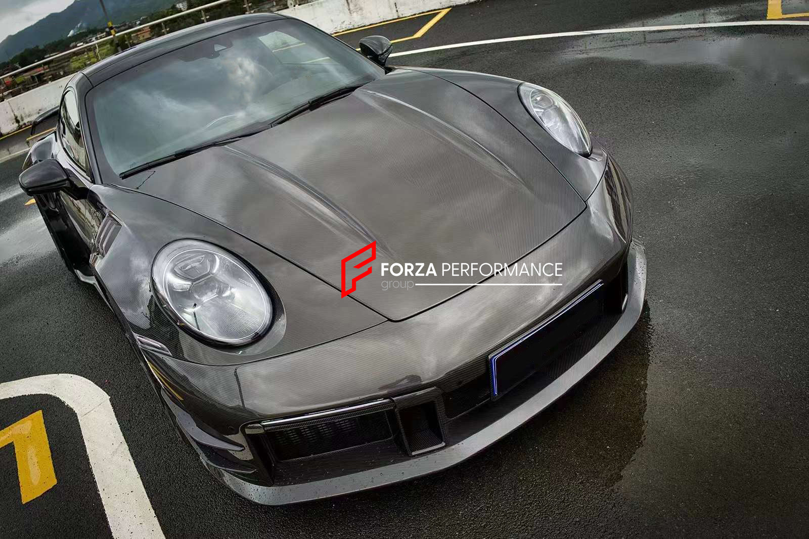PAKTECHZ FULL DRY CARBON BODY KIT FOR PORSCHE 911 992