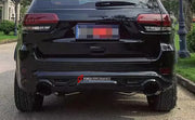 Bodykit for Jeep Grand Cherokee SRT 8 front bumper hood flares side skirt