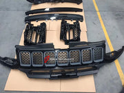 Bodykit for Jeep Grand Cherokee SRT 8 front bumper hood flares side skirt