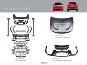 SRT STYLE BODY KIT FOR JEEP GRAND CHEROKEE 2014-2020
