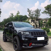 Bodykit for Jeep Grand Cherokee SRT 8 front bumper hood flares side skirt