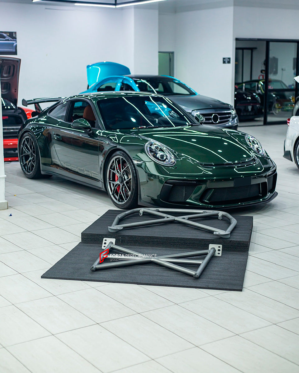 BOLT ON ROLL CAGE for PORSCHE 911 991.1 991.2 2011 - 2020

Set includes:

Roll Cage

Weight: 17.5 kg (38.58 lbs)

Material: Chromoly Alloy Steel

CONTACT US FOR PRICING

