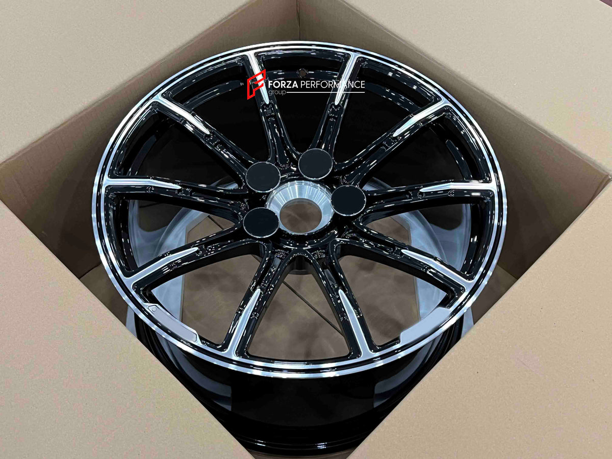 FORGED WHEELS RIMS FOR FERRARI 296 GT MODIFICATA 2026 Forza Performance custom fit buy OEM Koenigsegg CCGT1 Black style design wheels