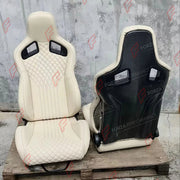 BUCKET SEATS LWCB for AUDI A3 S3 RS3 8V 8Y Q3 RSQ3 F3 TT TTS 8S TT RS 8S FV

A single seat can be sold, purchasing a pair is not required.

All bucket seats photos on our website are real images of the actual product.

We produce custom bucket seats for every Audi models. We offer fully customizable options.

Custom Options:

Cushion Inserts: Custom Design
Finishing Options: Alcantara, Leather, Cloth
Logo Options: Custom Logo by your request
Stitching Options: Custom stitching color and pattern by your requ