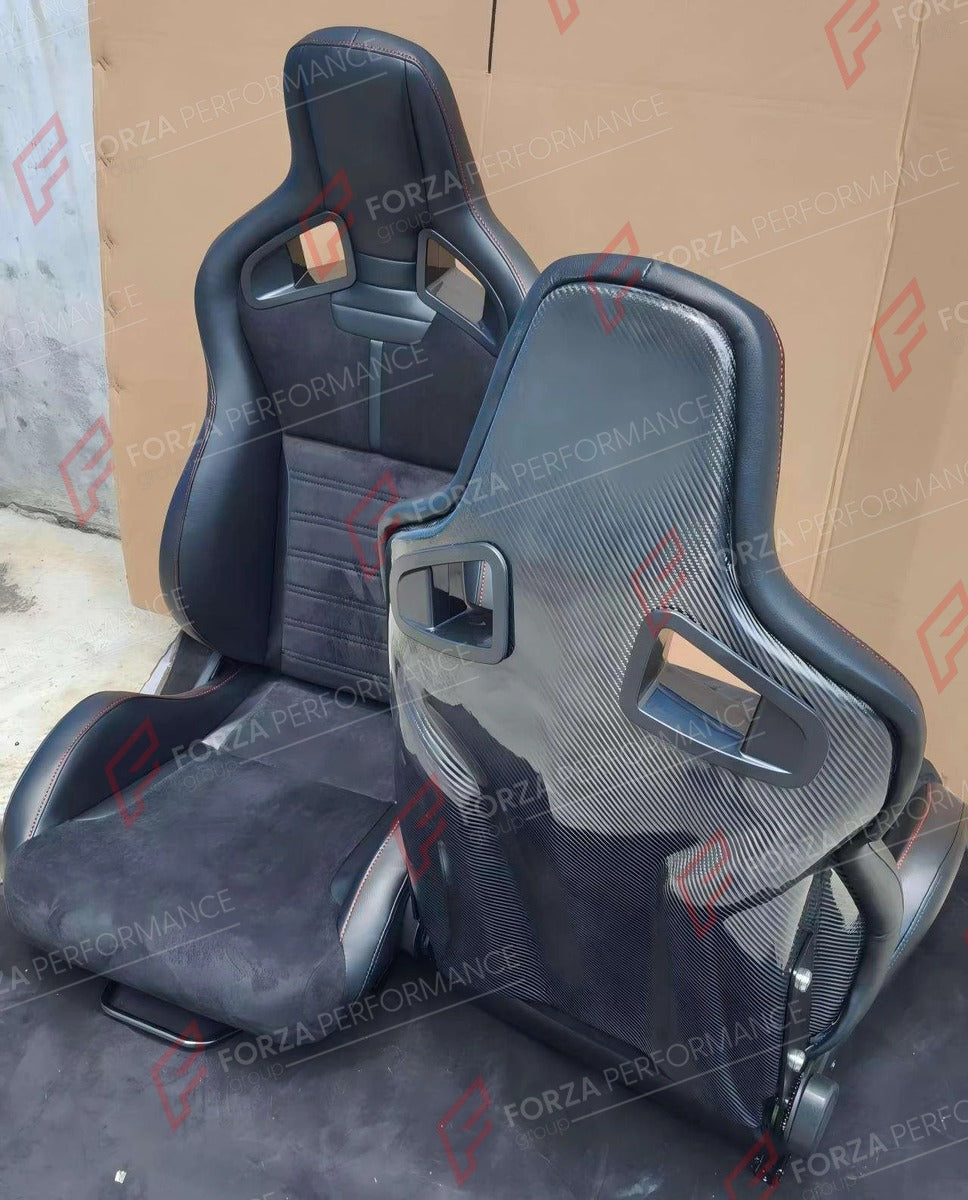 BUCKET SEATS LWCB for AUDI A3 S3 RS3 A4 S4 S5 A6 A8 S8 Q7 SQ7 Q8 TT

A single seat can be sold, purchasing a pair is not required.

All bucket seats photos on our website are real images of the actual product.

We produce custom bucket seats for every Audi models. We offer fully customizable options.

Custom Options:

Cushion Inserts: Custom Design
Finishing Options: Alcantara, Leather, Cloth
Logo Options: Custom Logo by your request
Stitching Options: Custom stitching color and pattern by your request
Heat