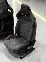BUCKET SEATS LWCB for AUDI A3 S3 RS3 Q3 A4 S4 RS4 A5 S5 RS5 Q5 A6 S6 RS6 A7 S7 RS7 A8 S8 Q7 SQ7 Q8 SQ8 RSQ8

A single seat can be sold, purchasing a pair is not required.

All bucket seats photos on our website are real images of the actual product.

We produce custom bucket seats for every Audi models. We offer fully customizable options.

Custom Options:

Cushion Inserts: Custom Design
Finishing Options: Alcantara, Leather, Cloth
Logo Options: Custom Logo by your request
Stitching Options: Custom stitchin