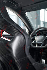 BUCKET SEATS LWCB for AUDI A3 S3 RS3 Q3 A4 S4 RS4 A5 S5 RS5 Q5 A6 S6 RS6 A7 S7 RS7 A8 S8 Q7 SQ7 Q8 SQ8 RSQ8 E-TRON GT TT RS

A single seat can be sold, purchasing a pair is not required.

All bucket seats photos on our website are real images of the actual product.

We produce custom bucket seats for every Audi models. We offer fully customizable options.

Custom Options:

Cushion Inserts: Custom Design
Finishing Options: Alcantara, Leather, Cloth
Logo Options: Custom Logo by your request
Stitching Options: