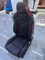 BUCKET SEATS LWCB for AUDI A3 S3 RS3 Q3 A4 S4 RS4 A5 S5 RS5 Q5 A6 S6 RS6 A7 S7 RS7 A8 S8 Q7 SQ7 Q8 SQ8 RSQ8 R8

A single seat can be sold, purchasing a pair is not required.

All bucket seats photos on our website are real images of the actual product.

We produce custom bucket seats for every Audi models. We offer fully customizable options.

Custom Options:

Cushion Inserts: Custom Design
Finishing Options: Alcantara, Leather, Cloth
Logo Options: Custom Logo by your request
Stitching Options: Custom stitc