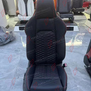 BUCKET SEATS LWCB for AUDI A3 S3 RS3 Q3 A4 S4 RS4 A5 S5 RS5 Q5 A6 S6 RS6 A7 S7 RS7 A8 S8 Q7 SQ7 Q8 SQ8 RSQ8 R8

A single seat can be sold, purchasing a pair is not required.

All bucket seats photos on our website are real images of the actual product.

We produce custom bucket seats for every Audi models. We offer fully customizable options.

Custom Options:

Cushion Inserts: Custom Design
Finishing Options: Alcantara, Leather, Cloth
Logo Options: Custom Logo by your request
Stitching Options: Custom stitc