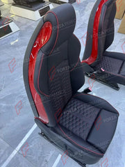 BUCKET SEATS LWCB for AUDI A3 S3 RS3 Q3 A4 S4 RS4 A5 S5 RS5 Q5 A6 S6 RS6 A7 S7 RS7 A8 S8 Q7 SQ7 Q8 SQ8 RSQ8 R8

A single seat can be sold, purchasing a pair is not required.

All bucket seats photos on our website are real images of the actual product.

We produce custom bucket seats for every Audi models. We offer fully customizable options.

Custom Options:

Cushion Inserts: Custom Design
Finishing Options: Alcantara, Leather, Cloth
Logo Options: Custom Logo by your request
Stitching Options: Custom stitc