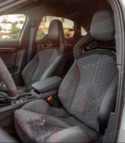 BUCKET SEATS LWCB for AUDI A3 S3 RS3 Q3 A4 S4 RS4 A5 S5 RS5 Q5 SQ5 A6 S6 RS6 A7 S7 RS7 A8 S8 Q7 SQ7 Q8 SQ8 RSQ8 E-TRON GT TT TT RS R8

A single seat can be sold, purchasing a pair is not required.

All bucket seats photos on our website are real images of the actual product.

We produce custom bucket seats for every Audi models. We offer fully customizable options.

Custom Options:

Cushion Inserts: Custom Design
Finishing Options: Alcantara, Leather, Cloth
Logo Options: Custom Logo by your request
Stitchin