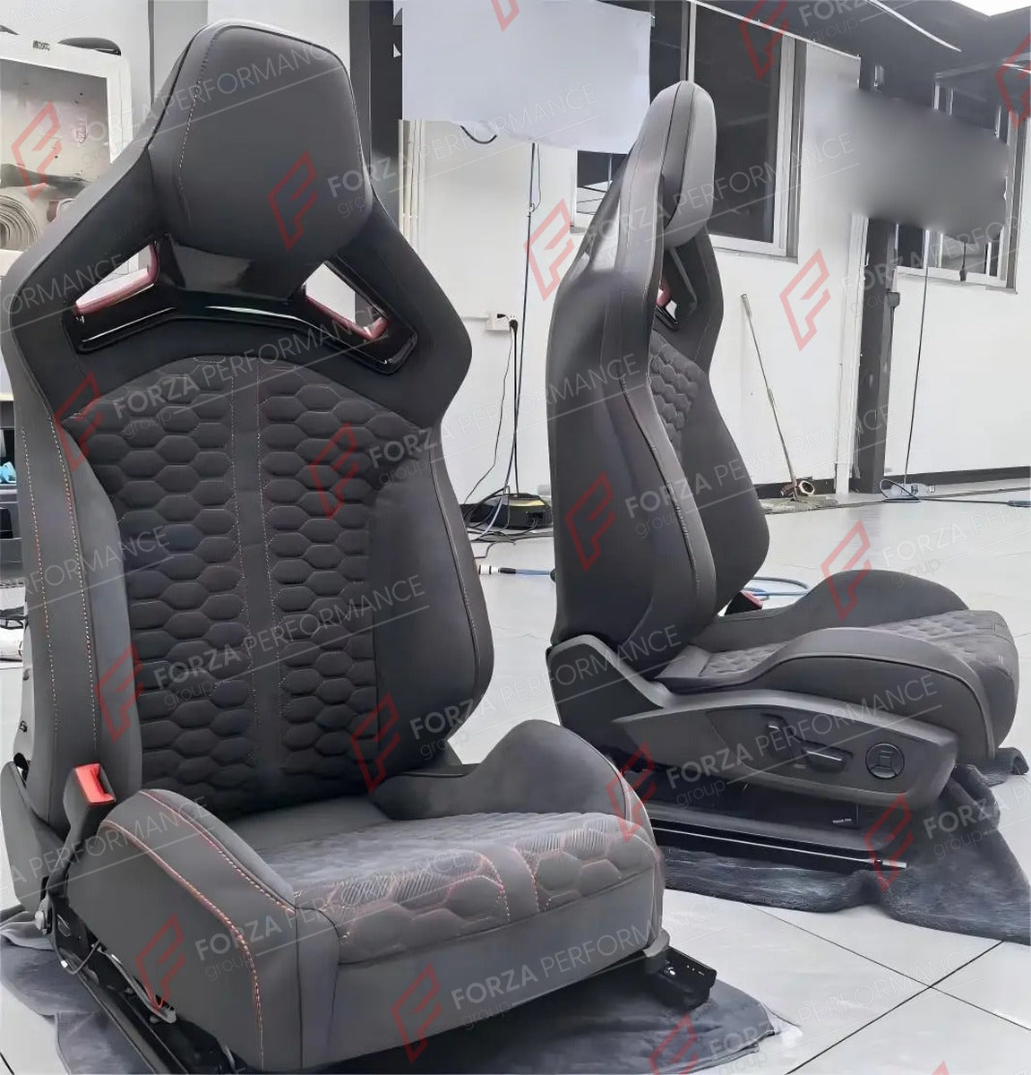 BUCKET SEATS LWCB for AUDI A3 S3 RS3 Q3 A4 S4 RS4 A5 S5 RS5 Q5 SQ5 A6 S6 RS6 A7 S7 RS7 A8 S8 Q7 SQ7 Q8 SQ8 RSQ8 E-TRON GT TT TTS TT RS R8

A single seat can be sold, purchasing a pair is not required.

All bucket seats photos on our website are real images of the actual product.

We produce custom bucket seats for every Audi models. We offer fully customizable options.

Custom Options:

Cushion Inserts: Custom Design
Finishing Options: Alcantara, Leather, Cloth
Logo Options: Custom Logo by your request
Stit