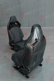 BUCKET SEATS LWCB for AUDI A3 S3 RS3 Q3 A4 S4 RS4 A5 S5 RS5 Q5 SQ5 A6 S6 RS6 A7 S7 RS7 A8 S8 Q7 SQ7 Q8 SQ8 RSQ8 E-TRON GT TT TTS TT RS R8

A single seat can be sold, purchasing a pair is not required.

All bucket seats photos on our website are real images of the actual product.

We produce custom bucket seats for every Audi models. We offer fully customizable options.

Custom Options:

Cushion Inserts: Custom Design
Finishing Options: Alcantara, Leather, Cloth
Logo Options: Custom Logo by your request
Stit