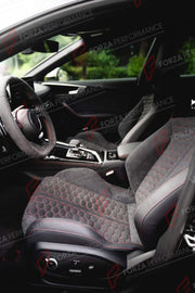 BUCKET SEATS LWCB for AUDI A3 S3 RS3 Q3 A4 S4 RS4 A5 S5 RS5 Q5 SQ5 A6 S6 RS6 A7 S7 RS7 A8 S8 Q7 SQ7 Q8 SQ8 RSQ8 E-TRON GT TT TTS TT RS R8

A single seat can be sold, purchasing a pair is not required.

All bucket seats photos on our website are real images of the actual product.

We produce custom bucket seats for every Audi models. We offer fully customizable options.

Custom Options:

Cushion Inserts: Custom Design
Finishing Options: Alcantara, Leather, Cloth
Logo Options: Custom Logo by your request
Stit