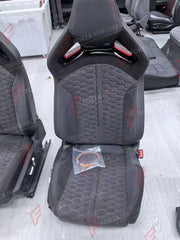 BUCKET SEATS LWCB for AUDI A3 S3 RS3 Q3 A4 S4 RS4 A5 S5 RS5 Q5 SQ5 A6 S6 RS6 A7 S7 RS7 A8 S8 Q7 SQ7 Q8 SQ8 RSQ8 E-TRON GT TT TTS TT RS R8

A single seat can be sold, purchasing a pair is not required.

All bucket seats photos on our website are real images of the actual product.

We produce custom bucket seats for every Audi models. We offer fully customizable options.

Custom Options:

Cushion Inserts: Custom Design
Finishing Options: Alcantara, Leather, Cloth
Logo Options: Custom Logo by your request
Stit