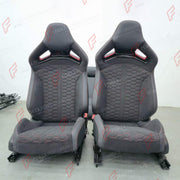 BUCKET SEATS LWCB for AUDI A3 S3 RS3 Q3 A4 S4 RS4 A5 S5 RS5 Q5 SQ5 A6 S6 RS6 A7 S7 RS7 A8 S8 Q7 SQ7 Q8 SQ8 RSQ8 E-TRON GT TT TTS TT RS R8

A single seat can be sold, purchasing a pair is not required.

All bucket seats photos on our website are real images of the actual product.

We produce custom bucket seats for every Audi models. We offer fully customizable options.

Custom Options:

Cushion Inserts: Custom Design
Finishing Options: Alcantara, Leather, Cloth
Logo Options: Custom Logo by your request
Stit
