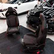 BUCKET SEATS LWCB for AUDI A3 S3 RS3 Q3 A4 S4 RS4 A5 S5 RS5 Q5 SQ5 A6 S6 RS6 A7 S7 RS7 A8 S8 Q7 SQ7 Q8 SQ8 RSQ8 E-TRON GT TT TTS TT RS R8

A single seat can be sold, purchasing a pair is not required.

All bucket seats photos on our website are real images of the actual product.

We produce custom bucket seats for every Audi models. We offer fully customizable options.

Custom Options:

Cushion Inserts: Custom Design
Finishing Options: Alcantara, Leather, Cloth
Logo Options: Custom Logo by your request
Stit