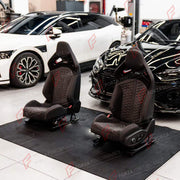 BUCKET SEATS LWCB for AUDI A3 S3 RS3 Q3 A4 S4 RS4 A5 S5 RS5 Q5 SQ5 A6 S6 RS6 A7 S7 RS7 A8 S8 Q7 SQ7 Q8 SQ8 RSQ8 E-TRON GT TT TTS TT RS R8

A single seat can be sold, purchasing a pair is not required.

All bucket seats photos on our website are real images of the actual product.

We produce custom bucket seats for every Audi models. We offer fully customizable options.

Custom Options:

Cushion Inserts: Custom Design
Finishing Options: Alcantara, Leather, Cloth
Logo Options: Custom Logo by your request
Stit