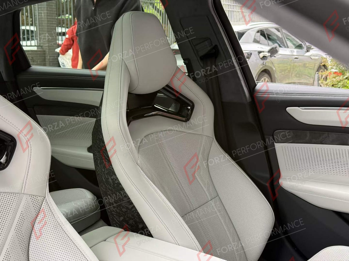 BUCKET SEATS LWCB for AUDI A3 S3 RS3 Q3 RSQ3 A4 S4 RS4 A5 S5 RS5 Q5 SQ5 A6 S6 RS6 A7 S7 RS7 A8 S8 Q7 SQ7 Q8 SQ8 RSQ8 E-TRON GT FW TT TTS TT RS R8

A single seat can be sold, purchasing a pair is not required.

All bucket seats photos on our website are real images of the actual product.

We produce custom bucket seats for every Audi models. We offer fully customizable options.

Custom Options:

Cushion Inserts: Custom Design
Finishing Options: Alcantara, Leather, Cloth
Logo Options: Custom Logo by your requ