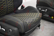 BUCKET SEATS LWCB for AUDI A3 S3 RS3 Q3 RSQ3 A4 S4 RS4 A5 S5 RS5 Q5 SQ5 A6 S6 RS6 A7 S7 RS7 A8 S8 Q7 SQ7 Q8 SQ8 RSQ8 E-TRON GT FW TT TTS TT RS R8

A single seat can be sold, purchasing a pair is not required.

All bucket seats photos on our website are real images of the actual product.

We produce custom bucket seats for every Audi models. We offer fully customizable options.

Custom Options:

Cushion Inserts: Custom Design
Finishing Options: Alcantara, Leather, Cloth
Logo Options: Custom Logo by your requ