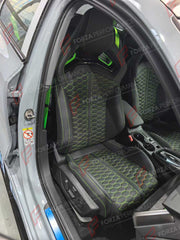 BUCKET SEATS LWCB for AUDI A3 S3 RS3 Q3 RSQ3 A4 S4 RS4 A5 S5 RS5 Q5 SQ5 A6 S6 RS6 A7 S7 RS7 A8 S8 Q7 SQ7 Q8 SQ8 RSQ8 E-TRON GT FW TT TTS TT RS R8

A single seat can be sold, purchasing a pair is not required.

All bucket seats photos on our website are real images of the actual product.

We produce custom bucket seats for every Audi models. We offer fully customizable options.

Custom Options:

Cushion Inserts: Custom Design
Finishing Options: Alcantara, Leather, Cloth
Logo Options: Custom Logo by your requ