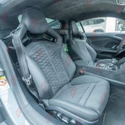 BUCKET SEATS LWCB for AUDI A3 S3 RS3 Q3 RSQ3 A4 S4 RS4 A5 S5 RS5 Q5 SQ5 A6 S6 RS6 A7 S7 RS7 A8 S8 Q7 SQ7 Q8 SQ8 RSQ8 E-TRON GT FW TT TTS TT RS R8

A single seat can be sold, purchasing a pair is not required.

All bucket seats photos on our website are real images of the actual product.

We produce custom bucket seats for every Audi models. We offer fully customizable options.

Custom Options:

Cushion Inserts: Custom Design
Finishing Options: Alcantara, Leather, Cloth
Logo Options: Custom Logo by your requ