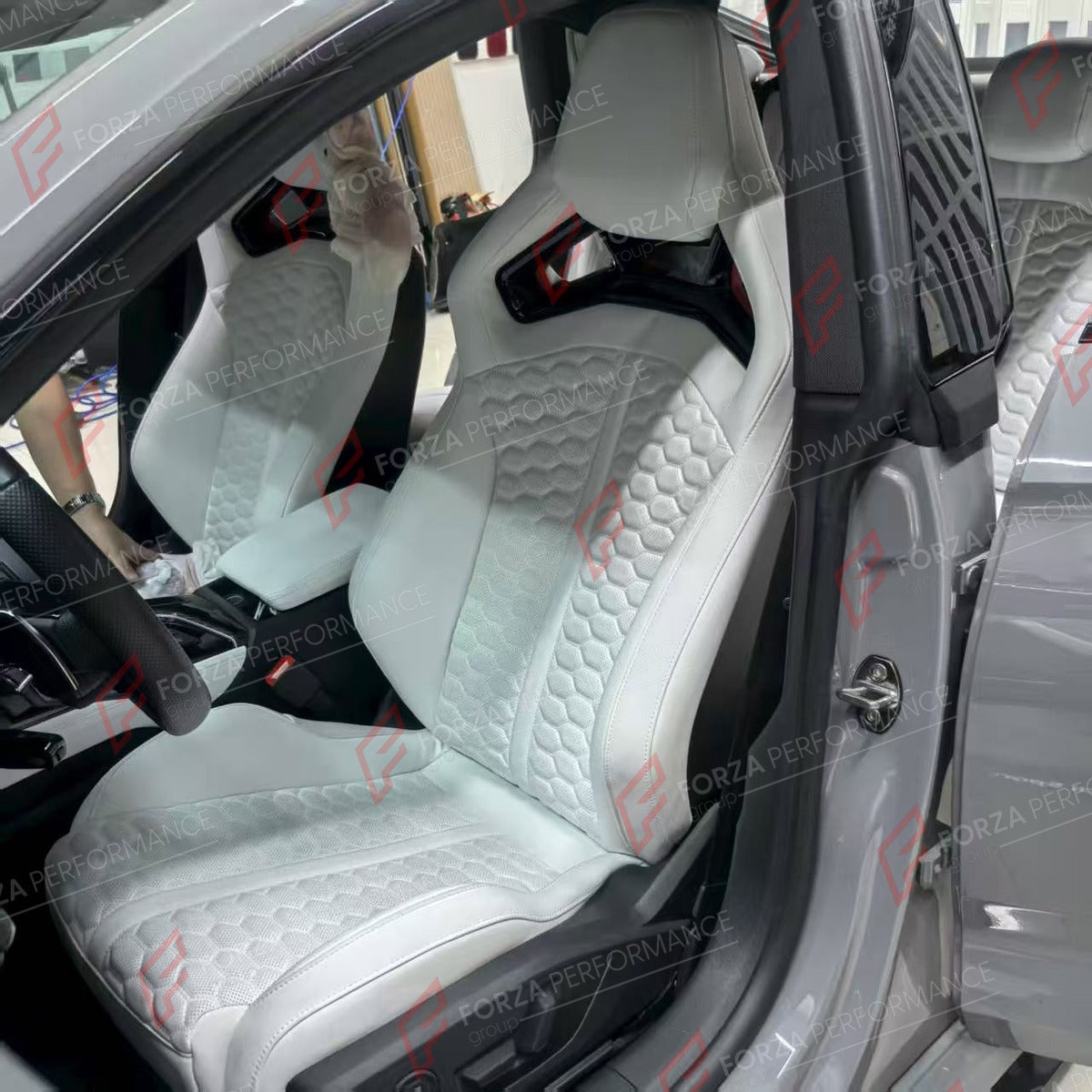 BUCKET SEATS LWCB for AUDI A3 S3 RS3 Q3 RSQ3 A4 S4 RS4 A5 S5 RS5 Q5 SQ5 A6 S6 RS6 A7 S7 RS7 A8 S8 Q7 SQ7 Q8 SQ8 RSQ8 E-TRON GT FW TT TTS TT RS R8

A single seat can be sold, purchasing a pair is not required.

All bucket seats photos on our website are real images of the actual product.

We produce custom bucket seats for every Audi models. We offer fully customizable options.

Custom Options:

Cushion Inserts: Custom Design
Finishing Options: Alcantara, Leather, Cloth
Logo Options: Custom Logo by your requ