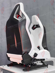 BUCKET SEATS LWCB for AUDI A3 S3 RS3 Q3 RSQ3 A4 S4 RS4 A5 S5 RS5 Q5 SQ5 A6 S6 RS6 A7 S7 RS7 A8 S8 Q7 SQ7 Q8 SQ8 RSQ8 E-TRON GT FW TT TTS TT RS R8

A single seat can be sold, purchasing a pair is not required.

All bucket seats photos on our website are real images of the actual product.

We produce custom bucket seats for every Audi models. We offer fully customizable options.

Custom Options:

Cushion Inserts: Custom Design
Finishing Options: Alcantara, Leather, Cloth
Logo Options: Custom Logo by your requ